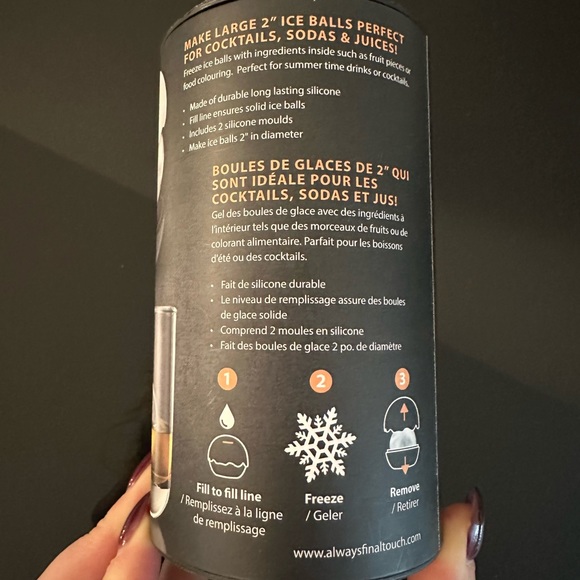 NWT - Final Touch Ice Ball Moulds (2 sets of 2 = 4 total) - Picture 4 of 4